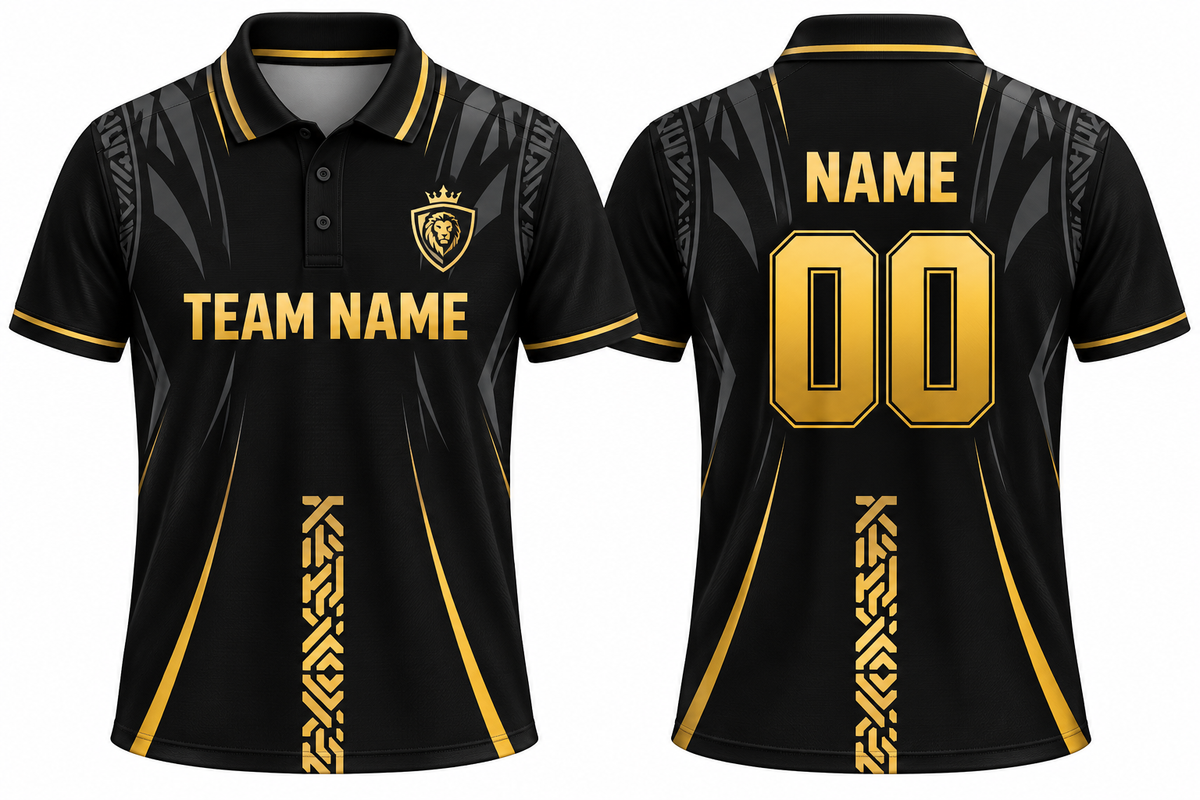 Custom Cricket Team Jersey | Name & Number Printed Cricket Jersey FN13