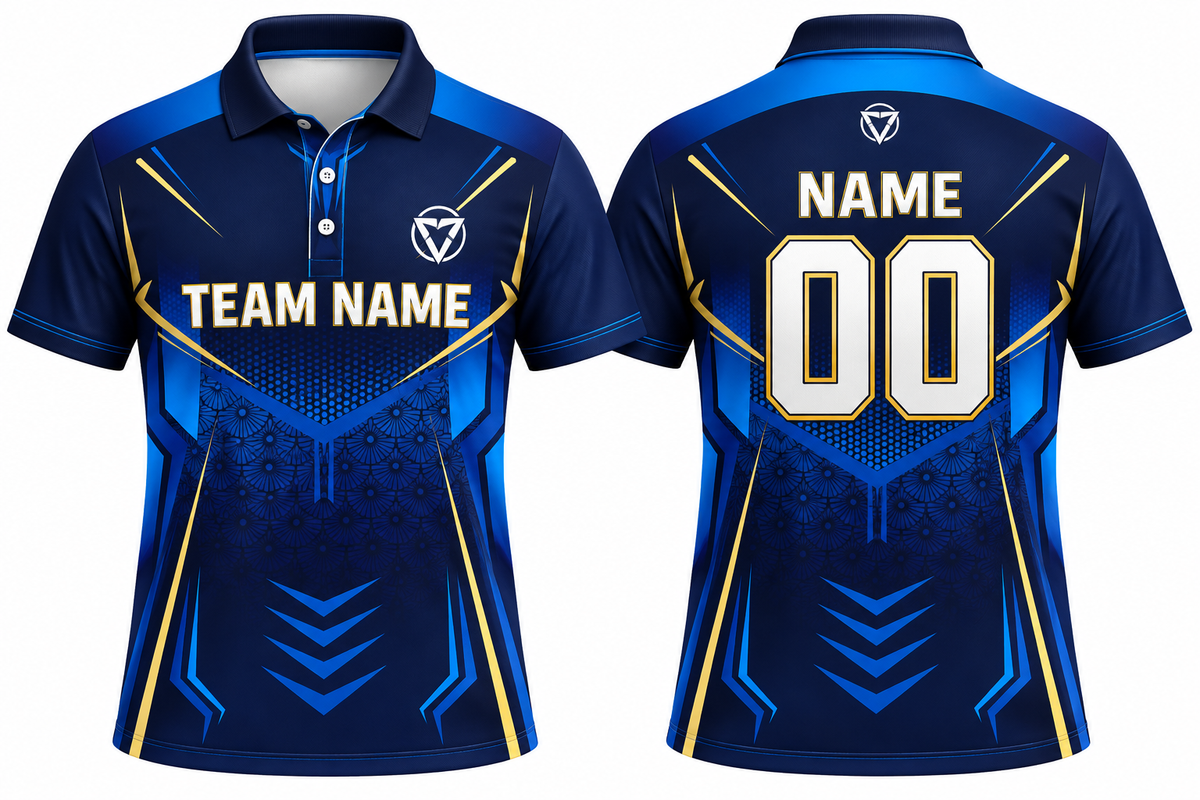 Custom Cricket Team Jersey | Name & Number Printed Cricket Jersey FN11