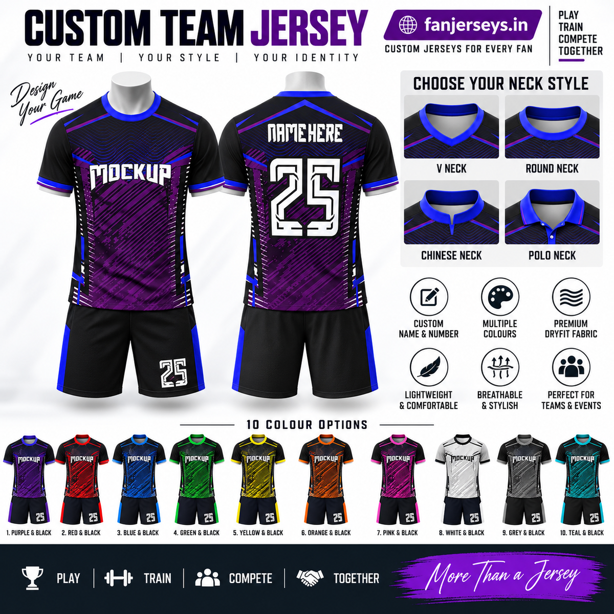 Customized jersey with shorts FN01