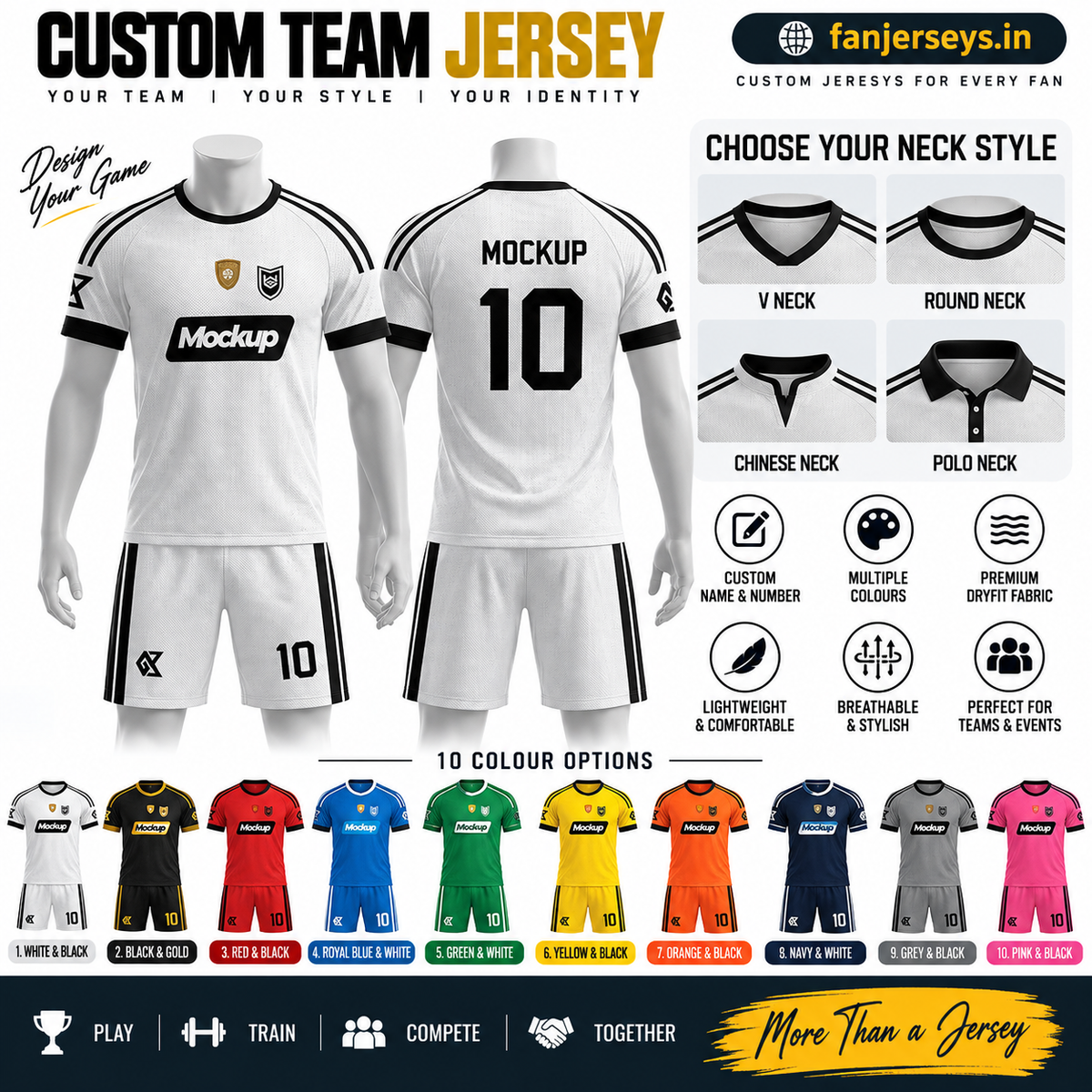 Customized jersey with shorts FN04