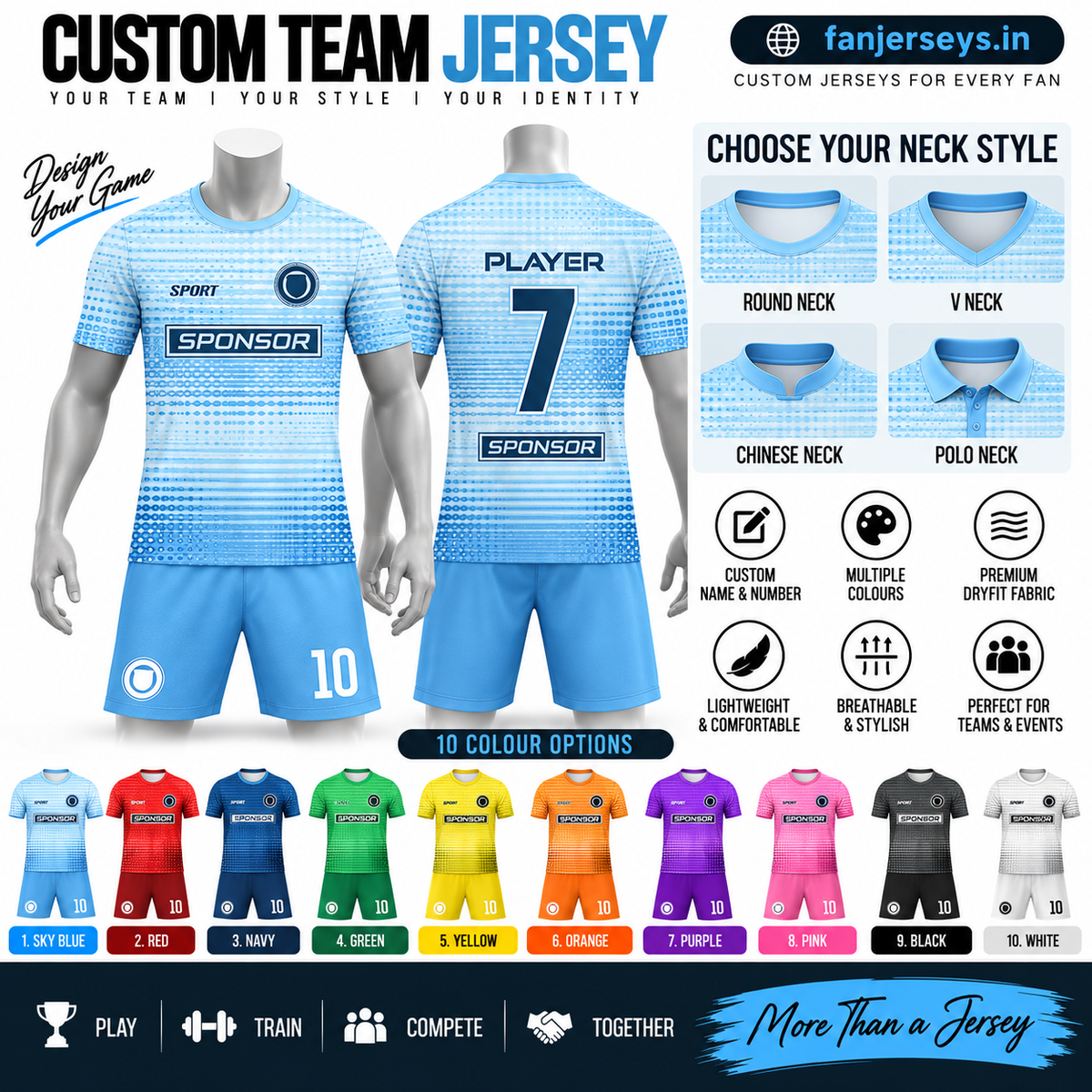 Customized jersey with shorts FN09