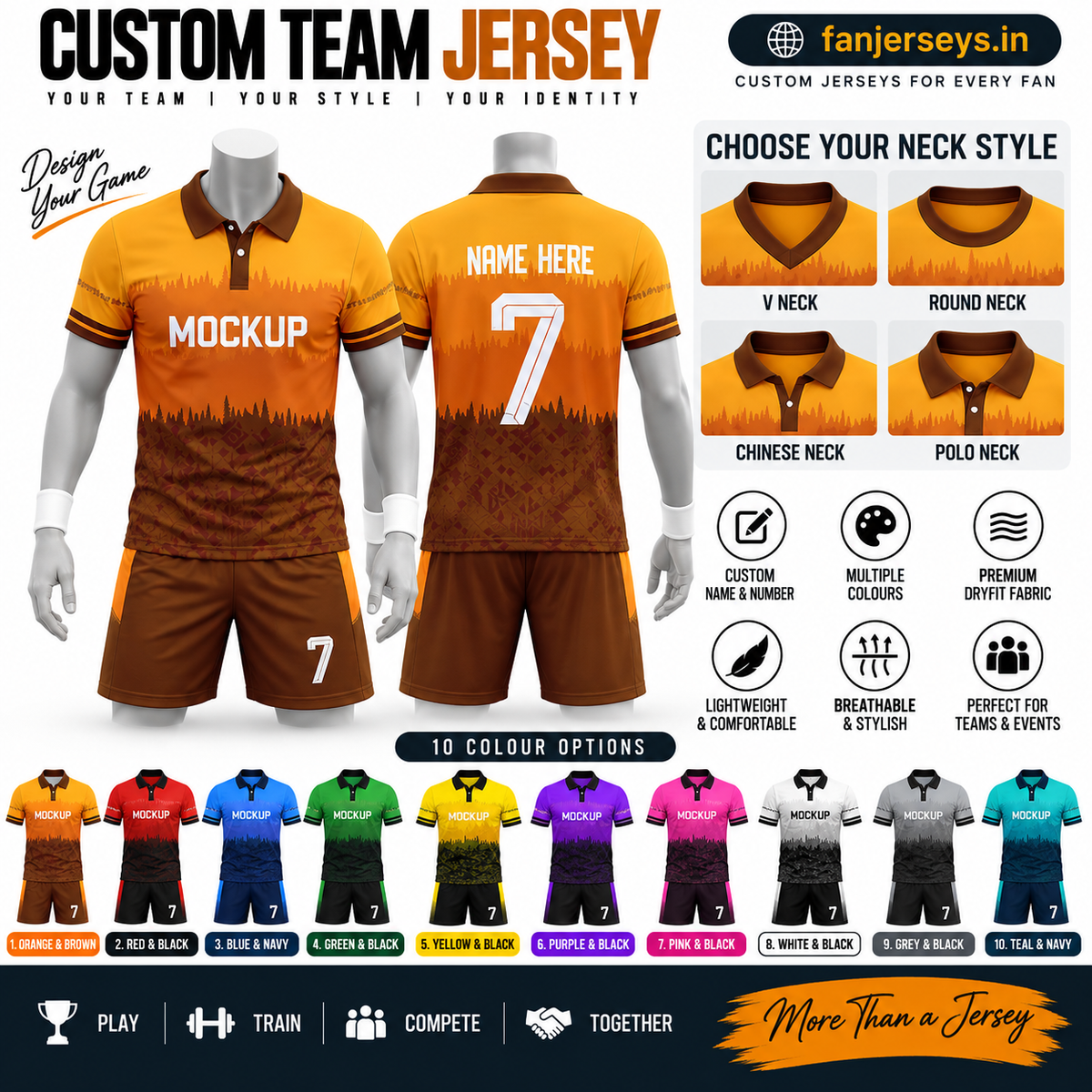 Customized jersey with shorts FN05