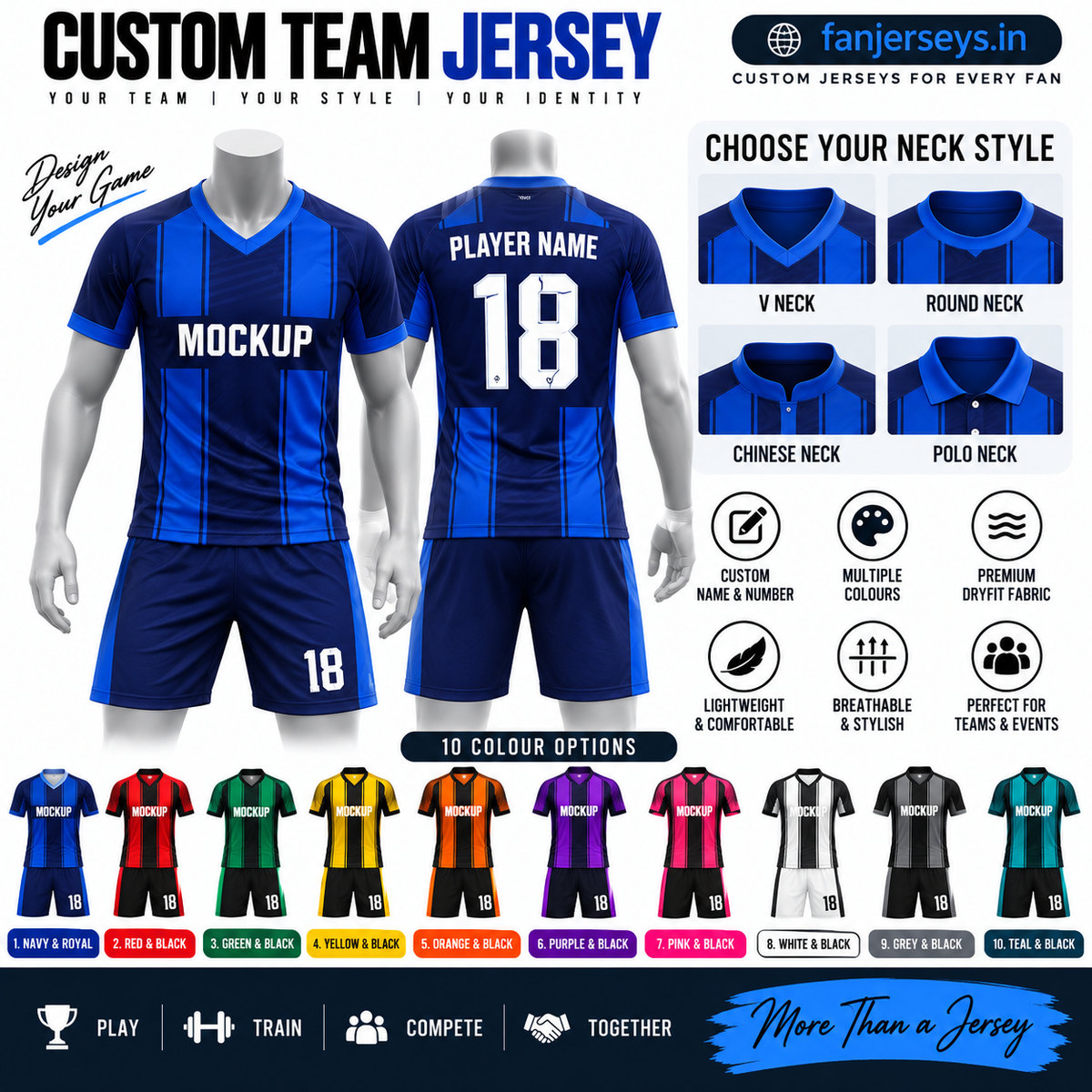 Customized jersey with shorts FN11