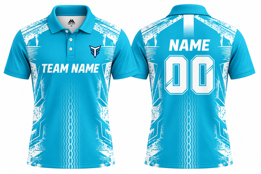 Custom Cricket Team Jersey | Name & Number Printed Cricket Jersey FN21