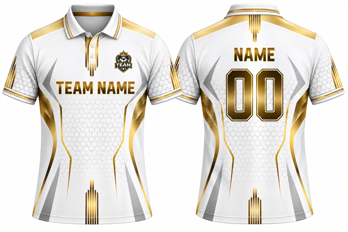 Custom Cricket Team Jersey | Name & Number Printed Cricket Jersey FN14