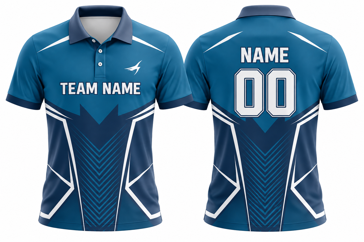 Custom Cricket Team Jersey | Name & Number Printed Cricket Jersey FN07