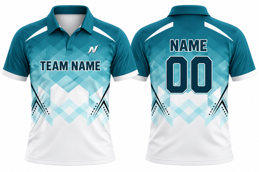 Custom Cricket Team Jersey | Name & Number Printed Cricket Jersey FN03