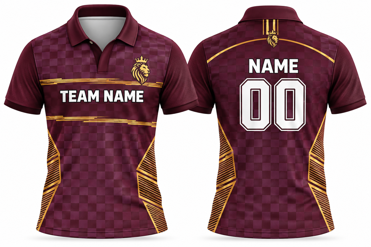Custom Cricket Jersey | Personalized Name & Number Cricket Team Jersey2