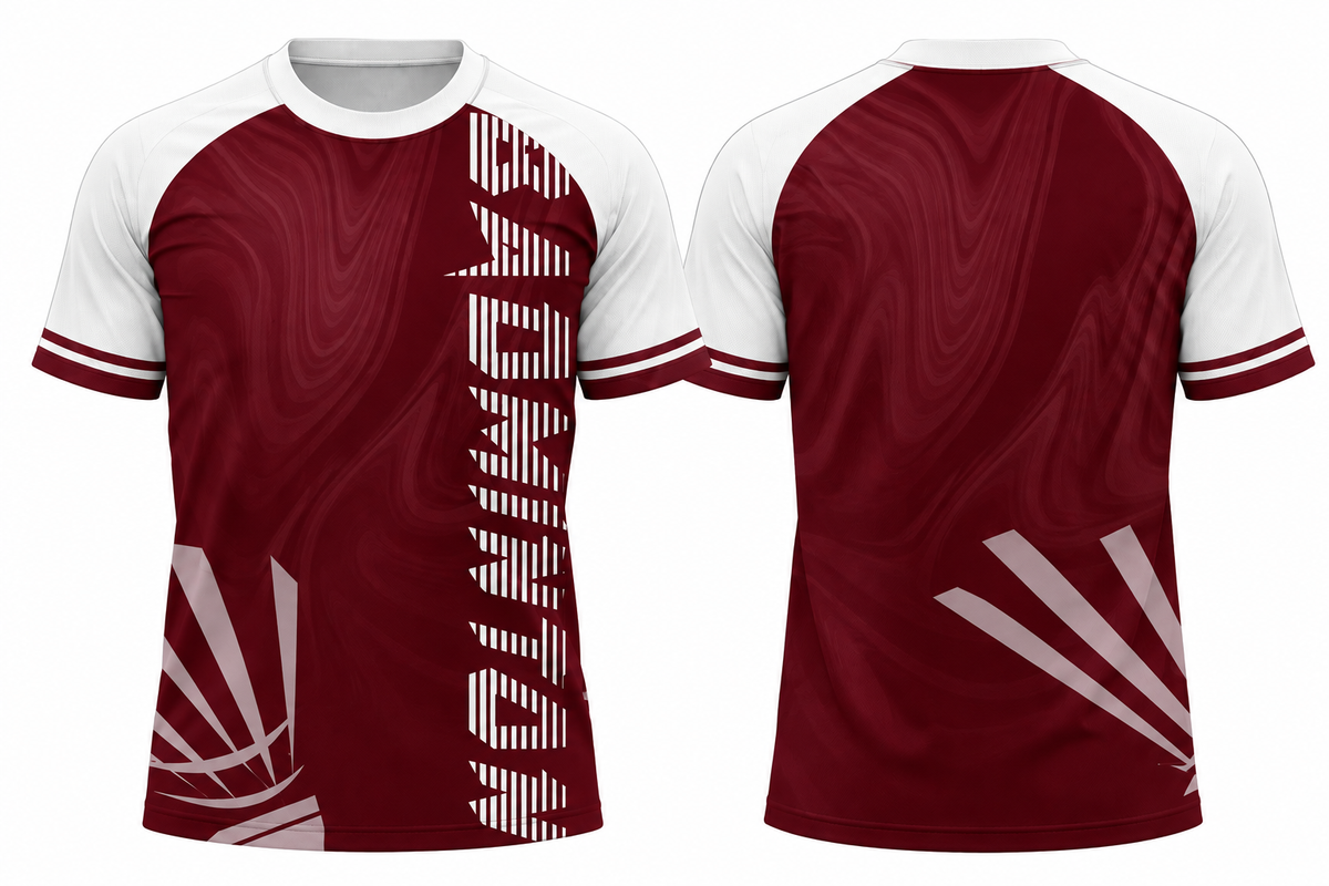 Custom Badminton Team Jersey | Name & Number Printed Jersey FN03
